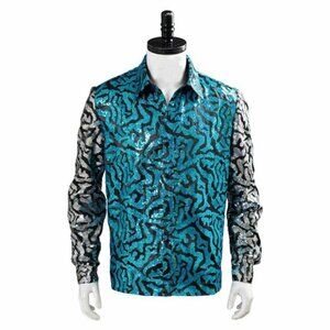 Tiger King Joe Exotic Cosplay Costume Adult Men Shirt Halloween